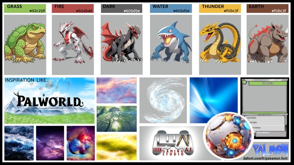 Moodboard final PROJECT10 - Culture of Digital Image - Gaming Campus - Lucien CROS