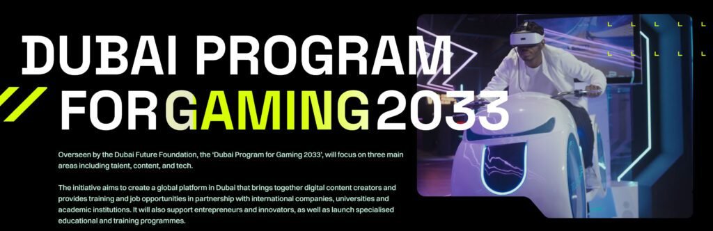 Dubai Program for Gaming 2033 LUCIEN CROS