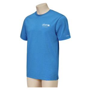 ATOMY T-shirt - T-Shirt Bleu Foncé Avec Logo ATOMY : Qualité Irréprochable, Résiste Au Lavage
