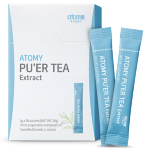 ATOMY puer tea* 1box - Extrait de Thé Pu'er ATOMY : Spécial Minceur, Purifiant & Drainant