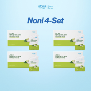 Noni Pouch x 4 set ATOMY - Jus de Noni Biologique ATOMY (Set de 4) : 96 Sachets Pour Cure de 3 Mois