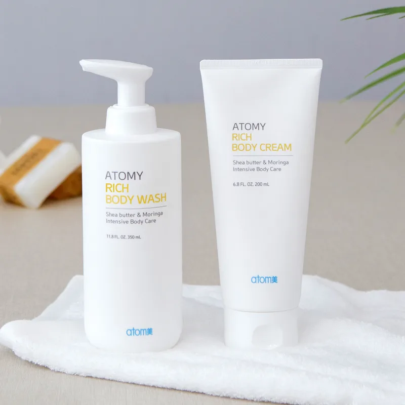 Ultra Rich Body Set ATOMY - Coffret Duo Gel + Crème corporels ultra-riche ATOMY : Nourrissant & Réparateur